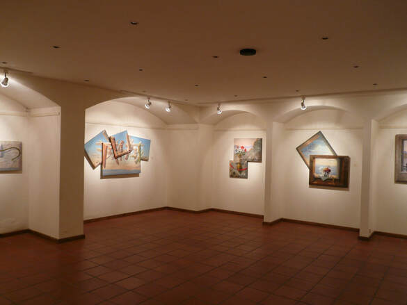 Installation view, Thanassis Leondaridis exhibition at Galerie Zygos, Athens.