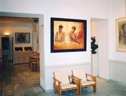 Galerie Zygos. Nikis Street. Mail Hall. Petros Xenakis exhibition.