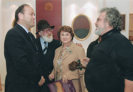 Ion Frantzeskakis with Savas Tsitouridis and Kostas Lahas