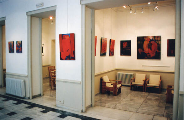 Syni Anastasiadis installation shot, from the Galerie Zygos show.